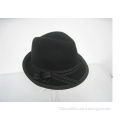 Fedora Fashion Comfortable Women Wool Felt Hats With Felt Trimming For Special Occasion